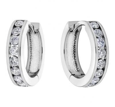  Сережки з білого золота з діамантами (1145496),dgq00022(11392-1145496),цена 52 495 грн.