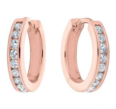  Сережки з червоного золота з діамантами (1146498),dgq00024(11393-1146498),цена 50 303 грн.