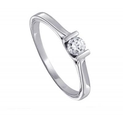  Каблучка для заручин з діамантом (1153601),5my2(2492-1153601),цена 12 350 грн.