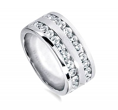  Чоловіча каблучка з діамантами (1155534),dg10650(6691-1155534),цена 44 480 грн.