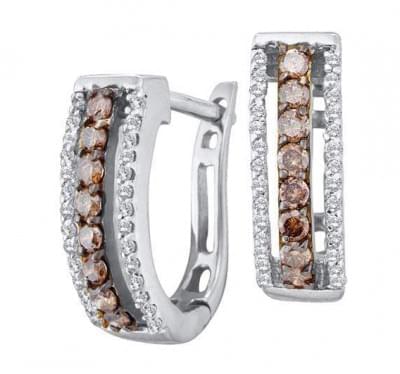  Сережки із золота з діамантами (1123942),dg30714(7419-1123942),цена 51 524 грн.