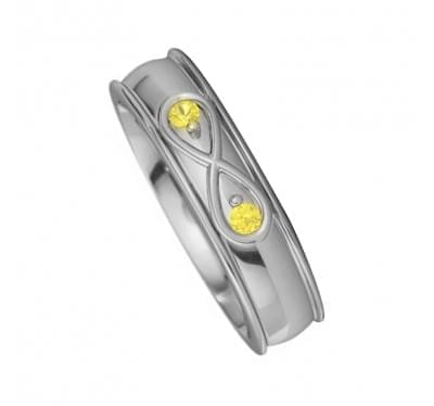  Каблучка з цитринами (1127044),gm00076(8568-1127044),цена 12 568 грн.