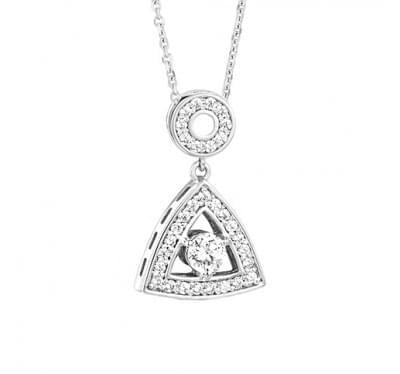  Кулон з діамантами (1146632),dgn00062(9643-1146632),цена 38 704 грн.