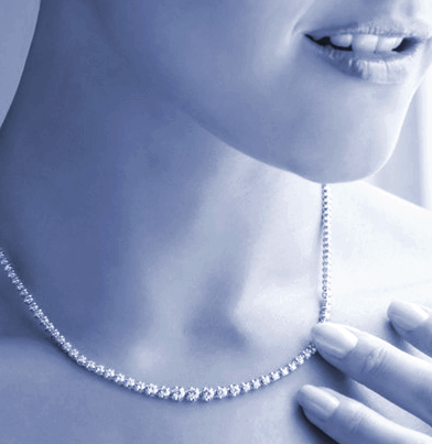 Як визначити розмір кольє. Ювелірний інтернет-магазин Diamond Gallery
