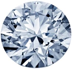Diamond Gallery. Бриллиант формы "Круг", вид сверху